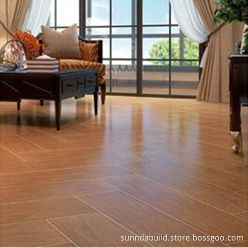 2016 high quality roller printing wood texture floor tile in China